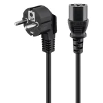 Goobay Schuko - IEC C13 Cable 1.5m Μαύρο 68604 68604