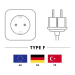 Goobay Schuko - IEC C13 Cable 1.5m Μαύρο 68604 68604 - Image 4