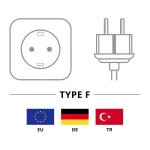 Goobay Schuko - IEC C13 Cable 1.5m Μαύρο 68604 68604 - Image 7