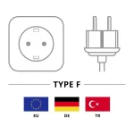 Goobay Schuko - IEC C13 Cable 1.5m Μαύρο 68604 68604 - Image 8