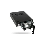 Icy Dock MB992SK-B ToughArmor Full Metal 2x 2.5Inch Hot-Swap SATA/SAS HDD/SSD Mobile Rack Backplane Cage for External 3.5Inch Drive Bay Μαύρο MB992SK-B MB992SK-B - Image 2