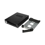 Icy Dock MB992SK-B ToughArmor Full Metal 2x 2.5Inch Hot-Swap SATA/SAS HDD/SSD Mobile Rack Backplane Cage for External 3.5Inch Drive Bay Μαύρο MB992SK-B MB992SK-B - Image 5