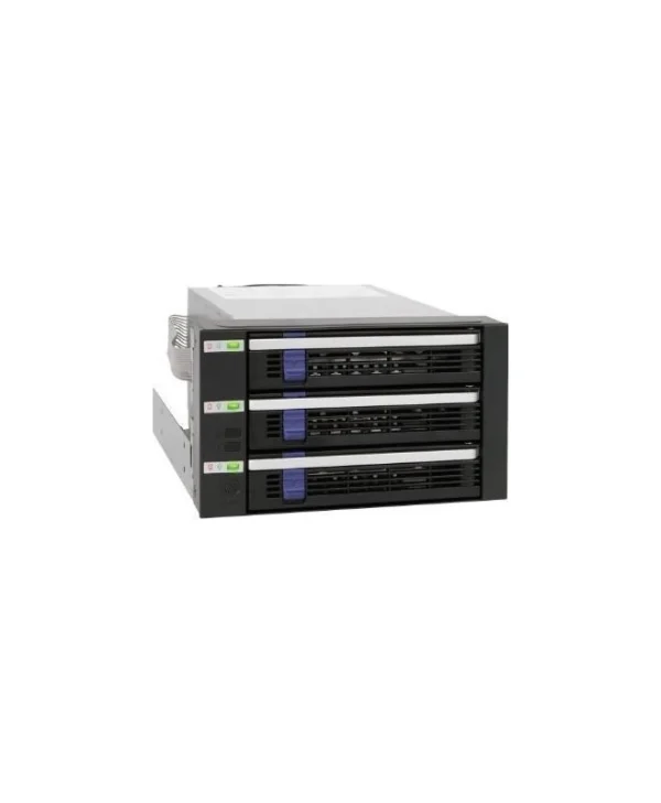 Icy Dock FatCage 3x 3.5Inch HDD in 2x 5.25Inch Bay Hot Swap SATA 6Gbps HDD Rack/Cage/Module Μαύρο MB153SP-B MB153SP-B