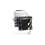 Icy Dock FatCage 3x 3.5Inch HDD in 2x 5.25Inch Bay Hot Swap SATA 6Gbps HDD Rack/Cage/Module Μαύρο MB153SP-B MB153SP-B - Image 3