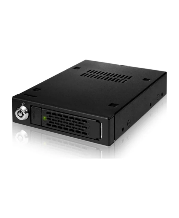 Icy Dock MB991SK-B Full Metal 2.5 inch Hot-Swap SATA/SAS HDD/SSD Mobile Rack Backplane Cage for External 3.5Inch Drive Bay Μαύρο MB991SK-B MB991SK-B