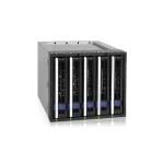 Icy Dock FatCage Πλαίσιο Για Σκληρούς Δίσκους Backplane IcyDock 5x8,9cm SATAI-III in 3x5,25" Μαύρο MB155SP-B MB155SP-B