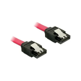 DeLock 7-Pin SATA III - 7-Pin SATA III Cable 0.1m Κόκκινο (82674) 82674