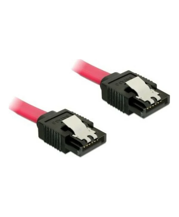 DeLock 7-Pin SATA III - 7-Pin SATA III Cable 0.1m Κόκκινο (82674) 82674