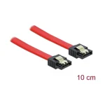 DeLock 7-Pin SATA III - 7-Pin SATA III Cable 0.1m Κόκκινο (82674) 82674 - Image 2
