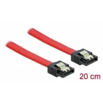 DeLock 7-Pin SATA III male - 7-Pin SATA III male Cable 0.2m Κόκκινο (82675) 82675 - Image 2