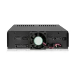 Icy Dock ExpressCage 4-Bay 2.5 Inch SAS/SATA HDD-SSD Hot Swap Cage for External 5.25 Inch Bay Μαύρο (MB324SP-B) MB324SP-B - Image 6