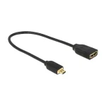 DeLock Μετατροπέας micro HDMI male σε HDMI female 1τμχ 65687 65687