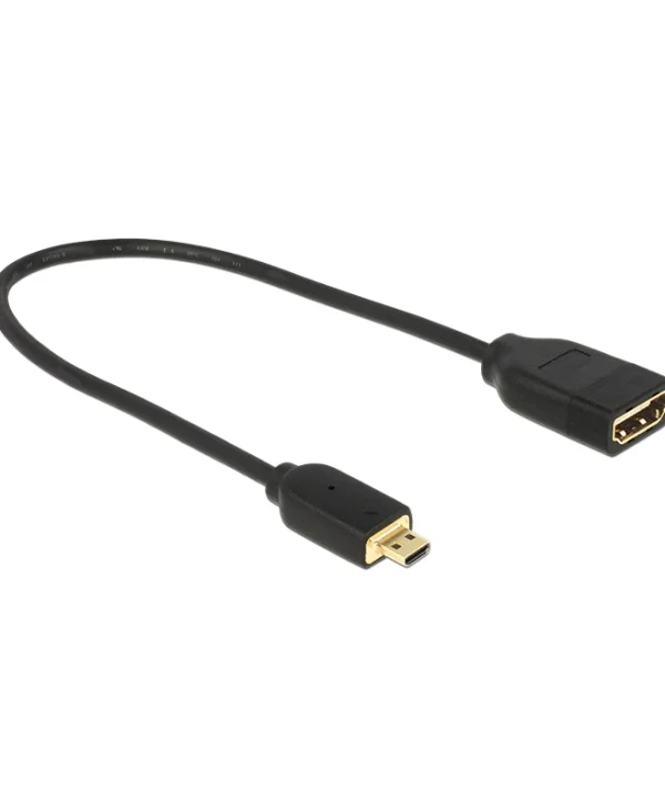 DeLock Μετατροπέας micro HDMI male σε HDMI female 1τμχ 65687 65687