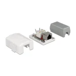 DeLock Μονή Εξωτερική Πρίζα Δικτύου RJ45 σε Λευκό Χρώμα 86196 86196 - Image 4