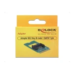 DeLock Adapter M.2 Key B male to SATA 7pin 2242 62876 62876 - Image 4