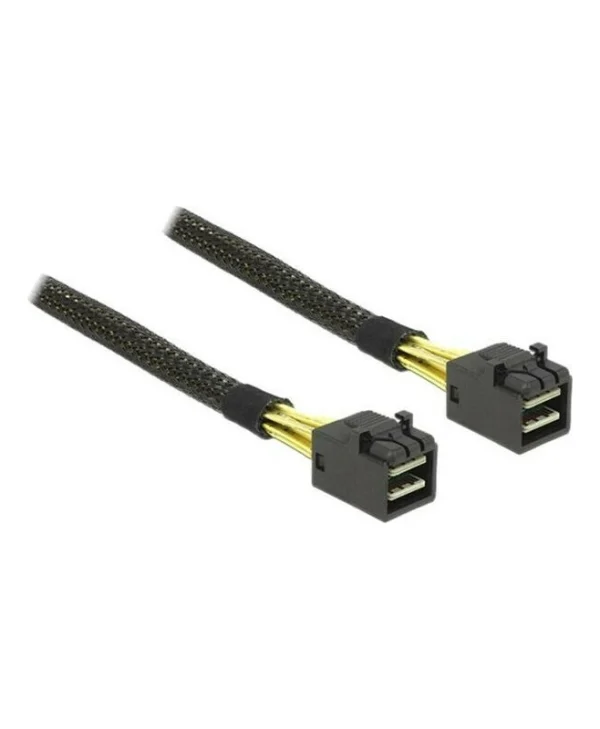 DeLock Mini SAS - Mini SAS Cable 50cm Μαύρο (83386) 83386