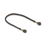 DeLock Mini SAS - Mini SAS Cable 50cm Μαύρο (83386) 83386 - Image 3