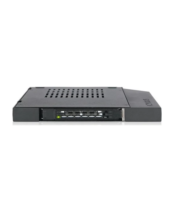 Icy Dock ToughArmor Caddy 2.5 Inch SSD/HDD Hot-Swap SATA Mobile Rack for 12.7mm Slim CD/DVD-ROM Optical Bay Μαύρο (MB411SPO-1B) MB411SPO-1B