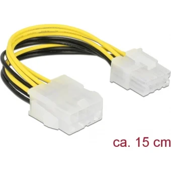 DeLock 8-Pin EPS - 8-Pin EPS Cable 0.15m Πολύχρωμο 85451 85451
