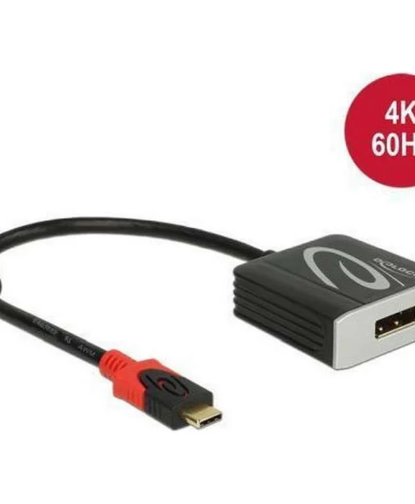 DeLock Μετατροπέας USB-C male σε DisplayPort female (63312) 63312