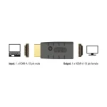 DeLock Μετατροπέας HDMI male σε HDMI female 1τμχ 63320 63320 - Image 4