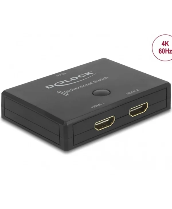 DeLock 18749 UHD Bi-Direction 3 είσοδοι HDMI Switch 18749