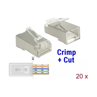 DeLock RJ-45 20τμχ (86454) 86454