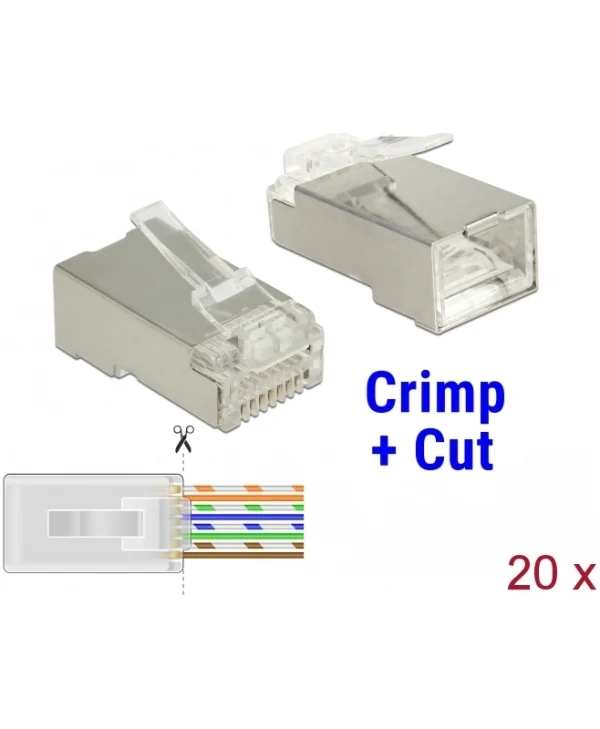 DeLock RJ-45 20τμχ (86454) 86454