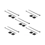 DeLock Cable Tie Mount Δεματικά Καλωδίων 300x4.8mm Μαύρο 10τμχ 18831 18831