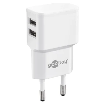 Goobay Φορτιστής Χωρίς Καλώδιο Λευκός (44952) 44952