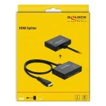 DeLock 1 in > 2 out 4K 60Hz HDMI Splitter 87747 87747 - Image 4