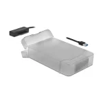DeLock SATA 22pin σε USB Διάφανο 64086 64086