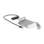 DeLock SATA 22pin σε USB Διάφανο 64086 64086 - Image 4