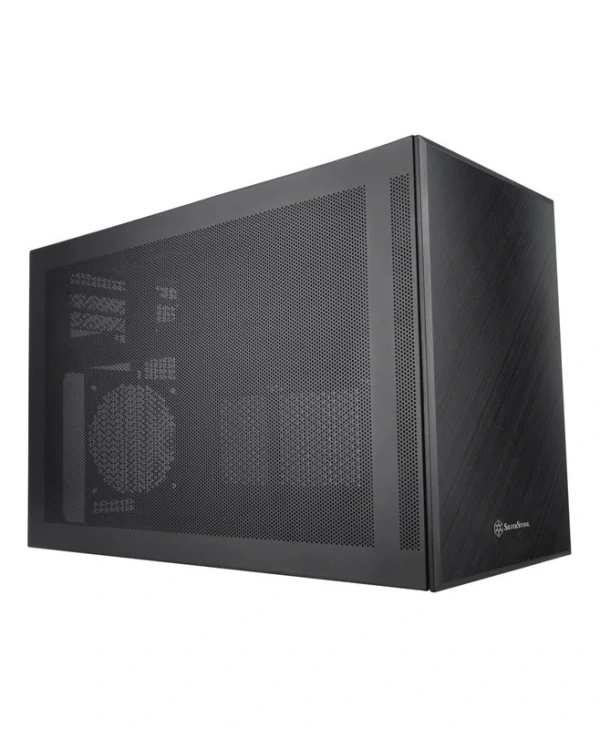 Silverstone SST-SG17B Mini Tower Κουτί Υπολογιστή Μαύρο SST-SG17B