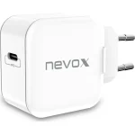 Nevox Φορτιστής Χωρίς Καλώδιο με Θύρα USB-C 20W Power Delivery Λευκός (1880) 1880 - Image 2