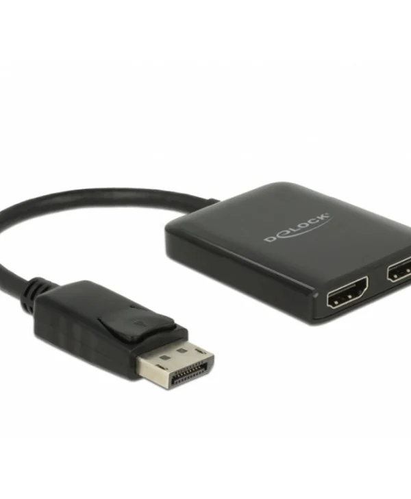 DeLock DisplayPort 1.4 Docking Station με HDMI Μαύρο (87769) 87769