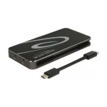 DeLock USB-C Docking Station με HDMI/DisplayPort 4K PD και συνδεση 3 Οθονών Μαύρο (87773) 87773 - Image 3