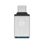 Goobay Μετατροπέας USB-C male σε USB-A female Ασημί 1τμχ 56620 56620 - Image 3