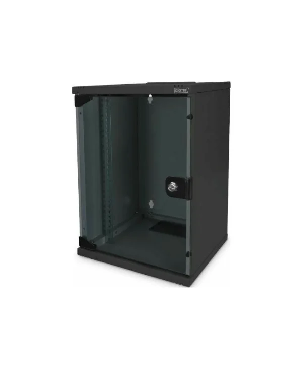 Digitus Επιτοίχια Καμπίνα Rack 9U 31.2x30x46.4cm Μαύρο DN-10-09U-B DN-10-09U-B