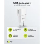 Goobay Φορτιστής Χωρίς Καλώδιο με Θύρα USB-A 5W Λευκός (44948) 44948 - Image 3