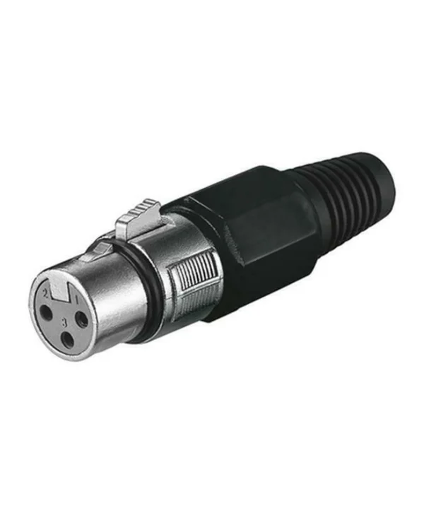 Goobay Βύσμα XLR female 3pin Μαύρο 11755 11755