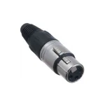 Goobay Βύσμα XLR female 3pin Μαύρο 11755 11755 - Image 2