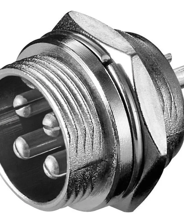 Goobay Microphone Chassis Plug 4-pin 10 Pcs 11232 11232