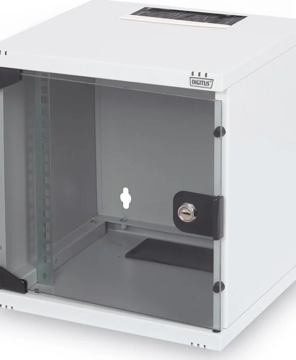 Digitus Επιτοίχια Καμπίνα Rack 6U 31.2x30x33cm Λευκό DN-10-05U-1 DN-10-05U-1