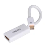 Unitek Μετατροπέας mini DisplayPort male σε HDMI female Λευκό 1τμχ Y-6331 Y-6331 - Image 2