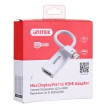 Unitek Μετατροπέας mini DisplayPort male σε HDMI female Λευκό 1τμχ Y-6331 Y-6331 - Image 7