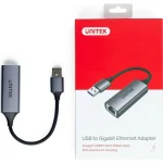 Unitek Μετατροπέας USB-A male σε RJ-45 female Ασημί 1τμχ U1309A U1309A - Image 2