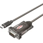 Unitek Καλώδιο USB-C σε RS232 9-pin male 1.5m (Y-1105K) Y-1105K