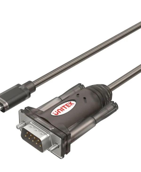 Unitek Καλώδιο USB-C σε RS232 9-pin male 1.5m (Y-1105K) Y-1105K