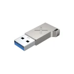 Unitek Μετατροπέας USB-C / USB-A male σε USB-C / USB-A female Ασημί 1τμχ A1034NI A1034NI - Image 2